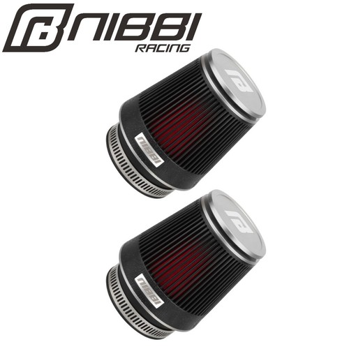 Nibbi 2pc 42mm air filter - filter, gy6