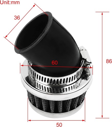 35mm air filter for 50cc - 35mm,